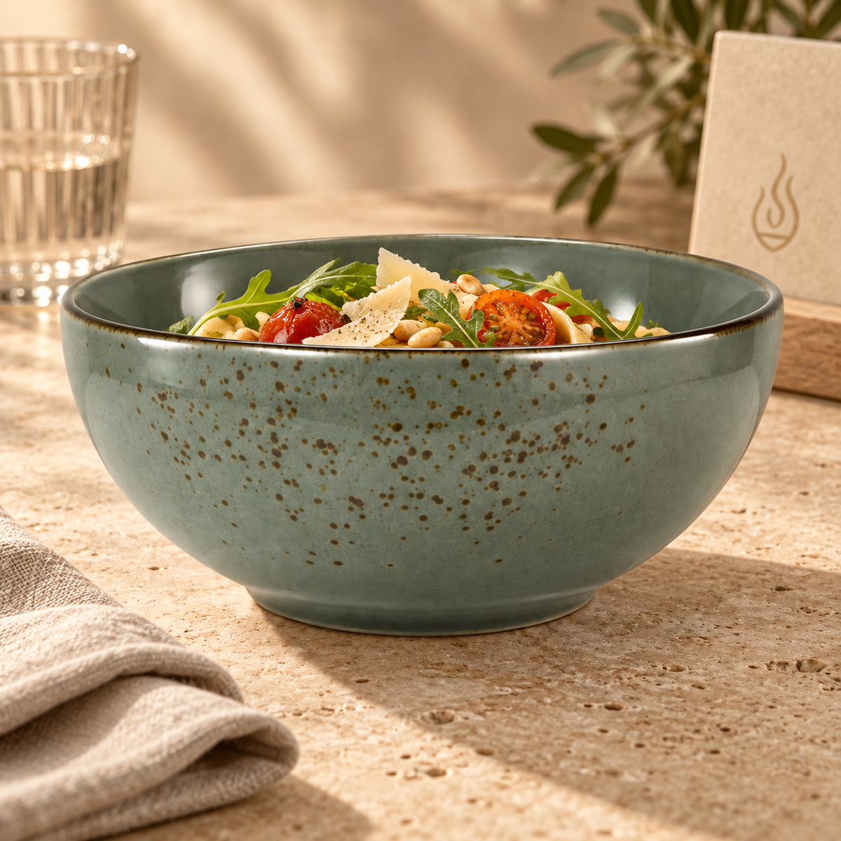 Nature Collection Bowl Stone 17,5 cm – 1 l
