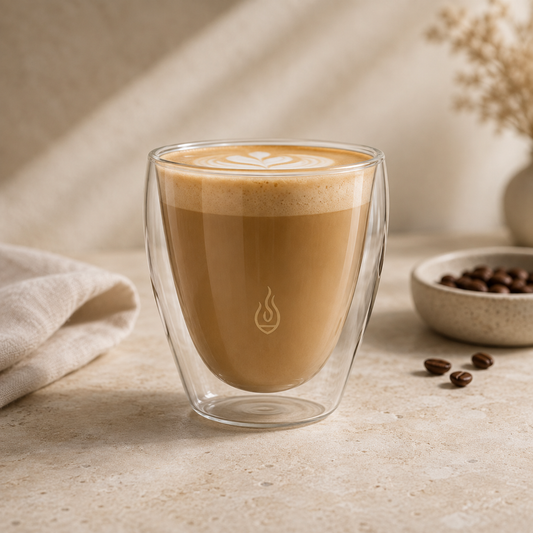 Lounge Cappuccino-Gläser 23 cl – 2er-Set