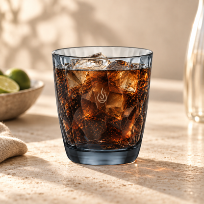 Diamond Wasserglas 30 cl (blue, purple & clean)