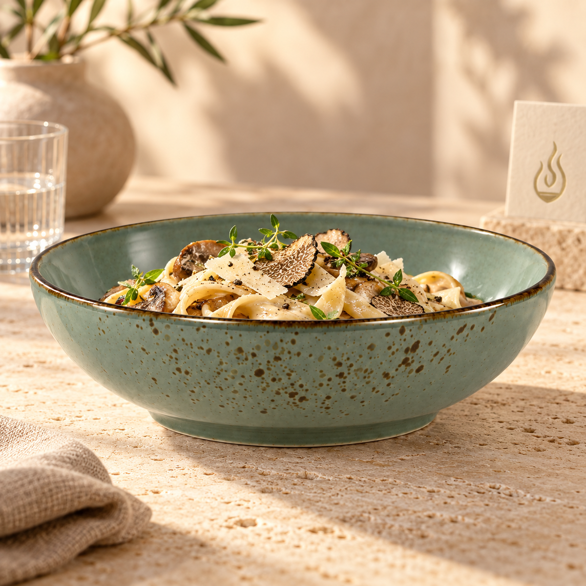 Nature Collection Poke Bowl Stone 22,5 cm – ca. 95 cl