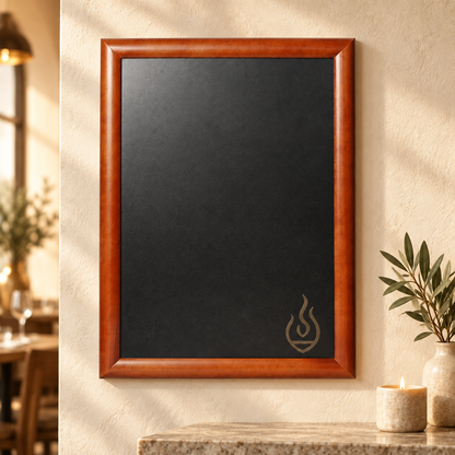 Wandtafel Universal Dunkelbraun 60 × 80 cm