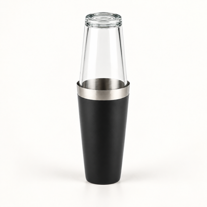 Boston Shaker gummiert mit Glas 70 cl