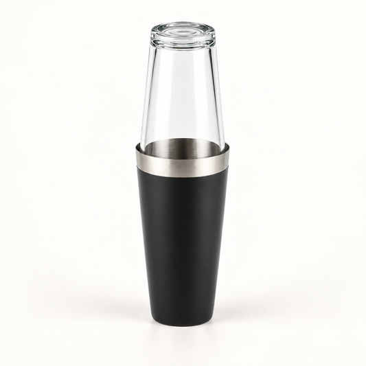 Boston Shaker gummiert mit Glas 70 cl