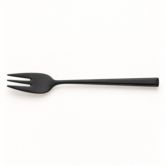 Metropole Kuchengabel Schwarz 14,5 cm