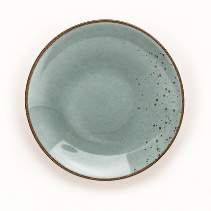 Nature Collection Teller tief Stone 22 cm