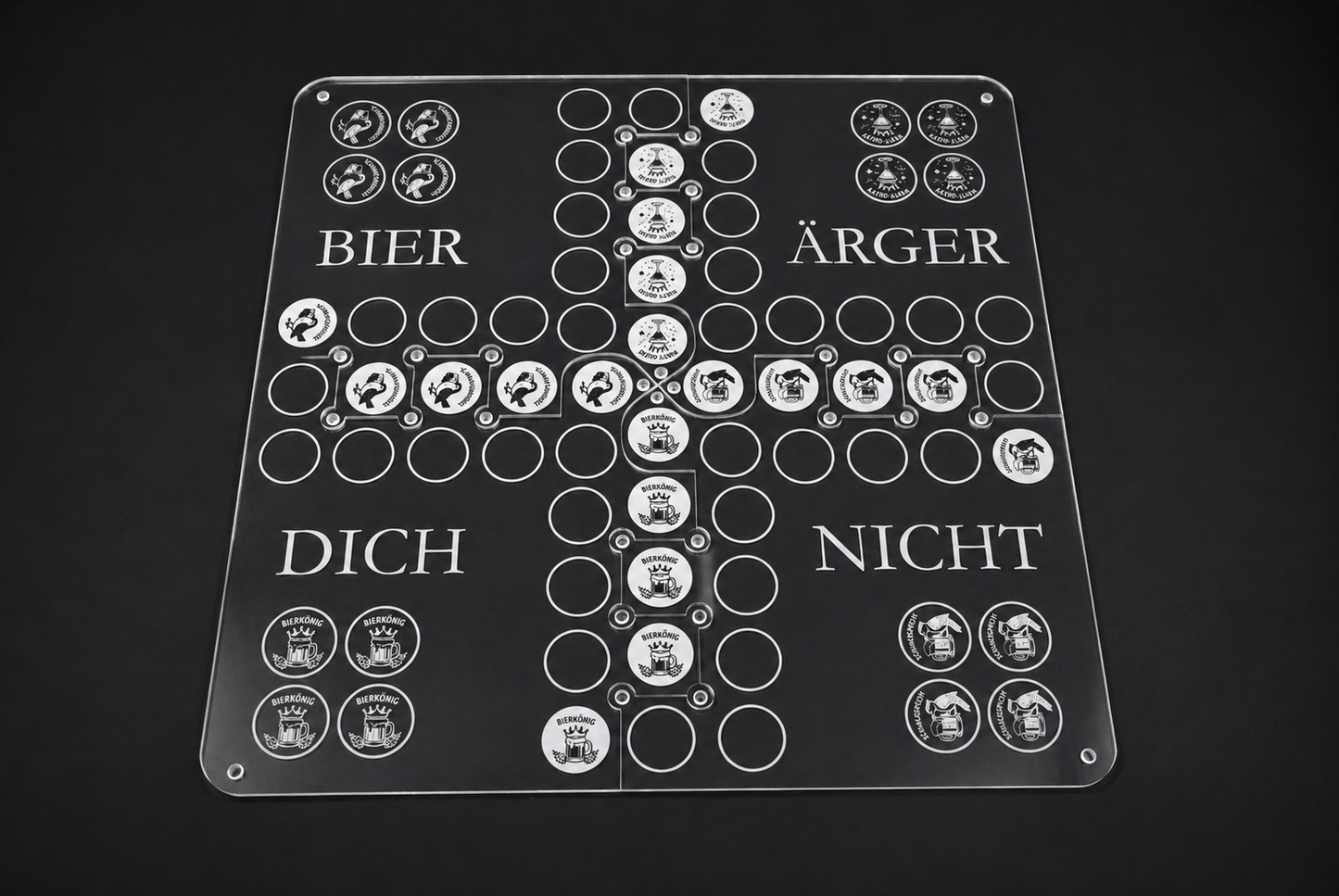 Bier-Ärger-Dich-Nicht – Crystal Edition (Acryl)