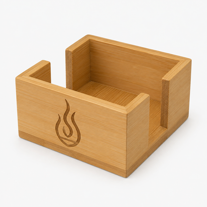 Untersetzer-Box aus Bambus