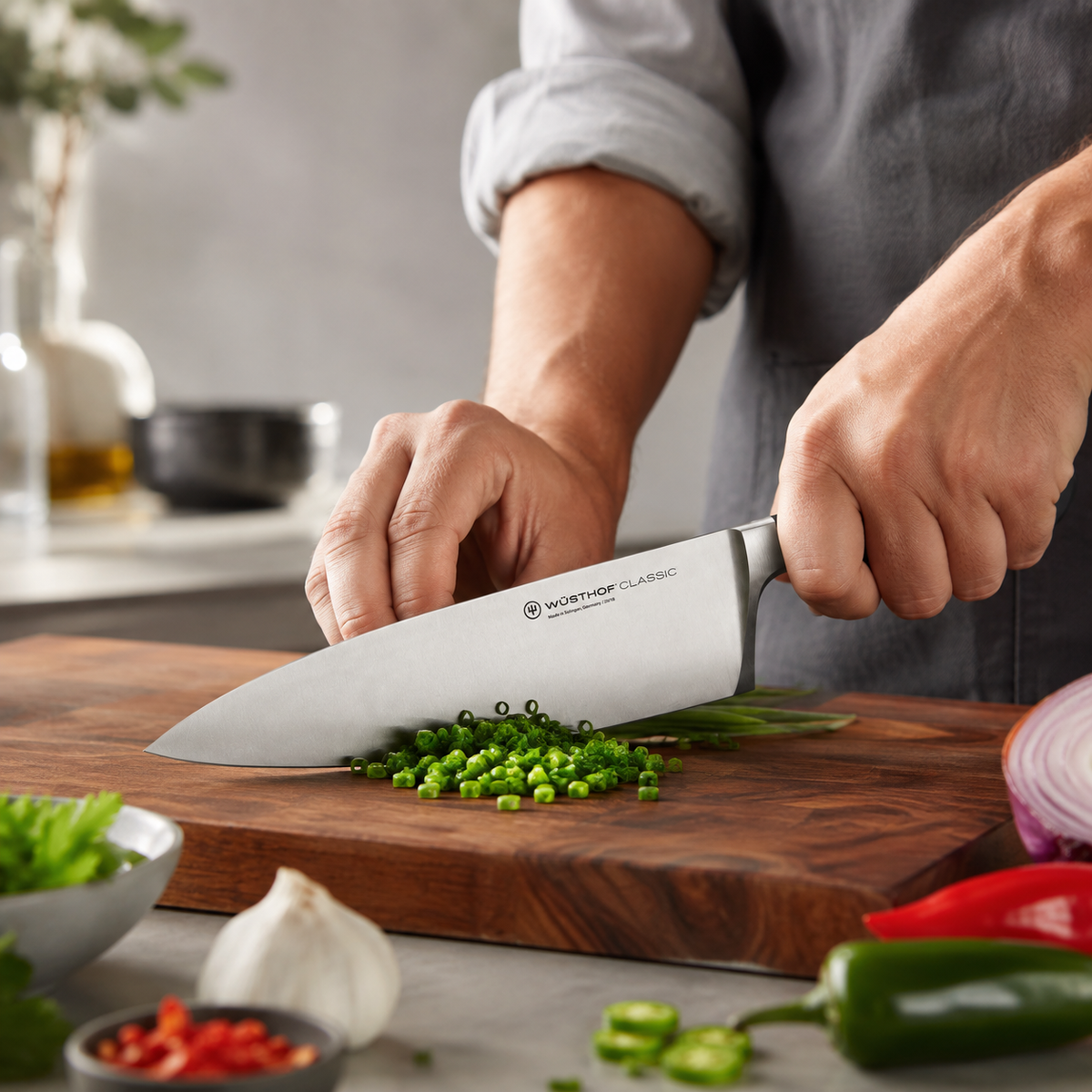 Classic Kochmesser extra breit 26 cm (geschmiedet)