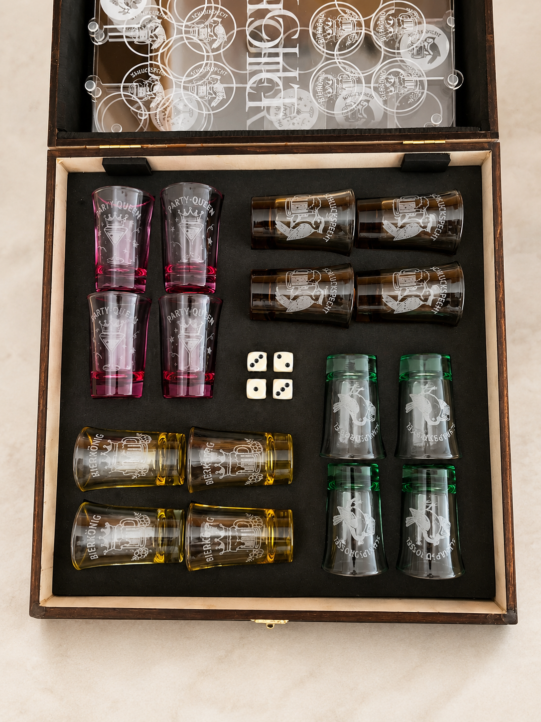 Bier-Ärger-Dich-Nicht – Crystal Edition (Acryl)
