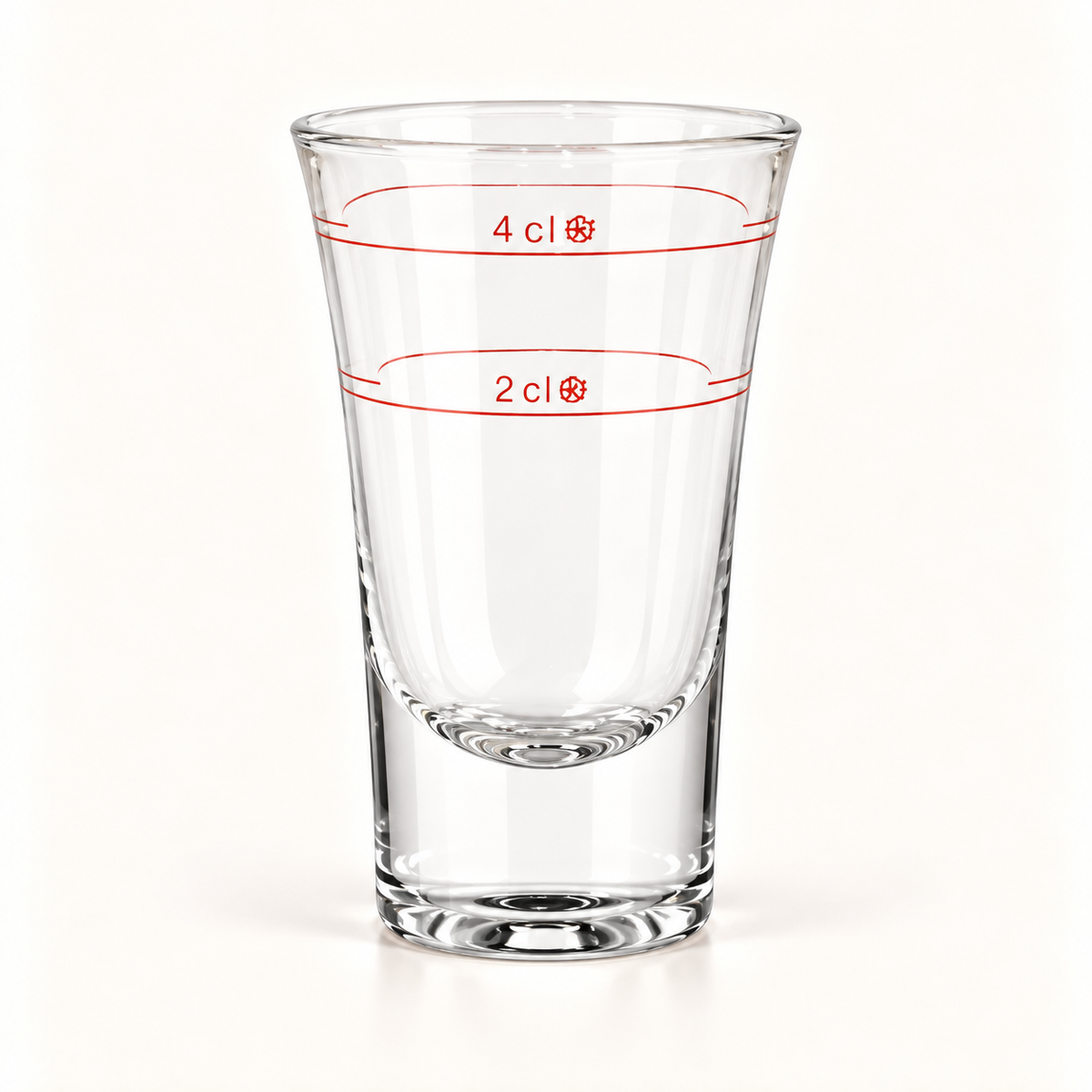 Dublino Shotglas – geeicht, verschiedene Größen