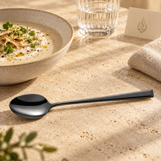 Metropole Esslöffel Schwarz 20,7 cm