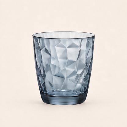 Diamond Wasserglas 30 cl (blue, purple & clean)