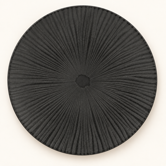 Vesuvio Black Teller 27 cm