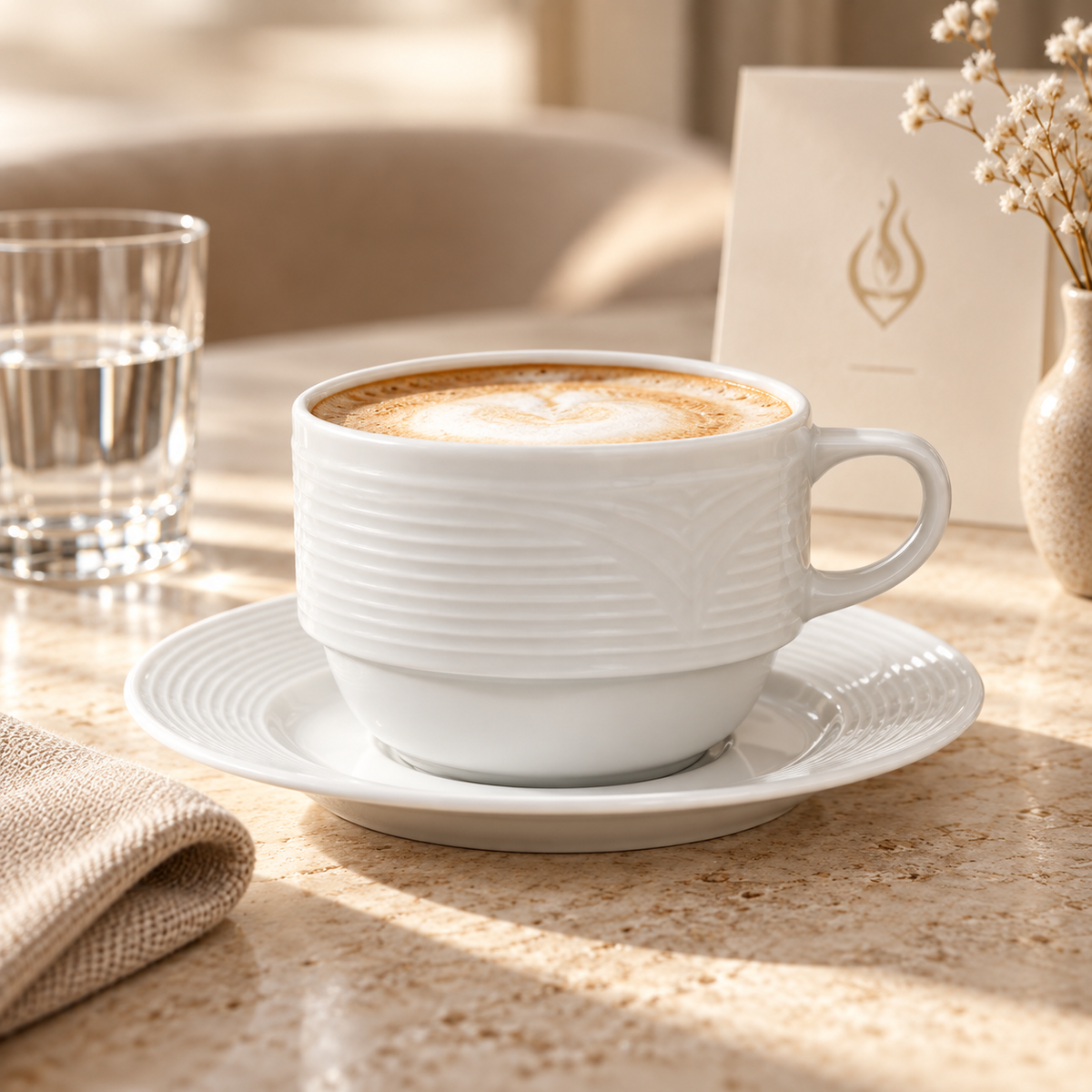Saturn Kaffee Obertasse stapelbar 17 cl