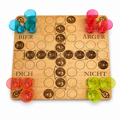 Bier-Ärger-Dich-Nicht – Basic Edition (Holz)